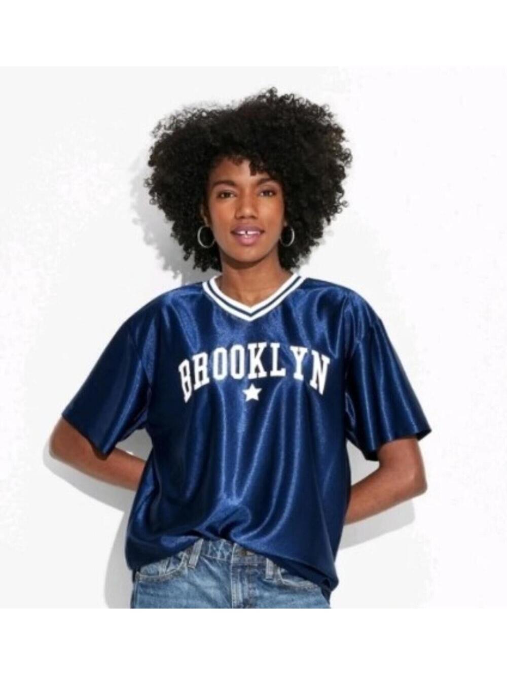 Brooklyn Graphic Jersey, Navy, Size XL